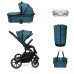 Carro Muuvo Slick 2.0 Tropical Green con accesorios